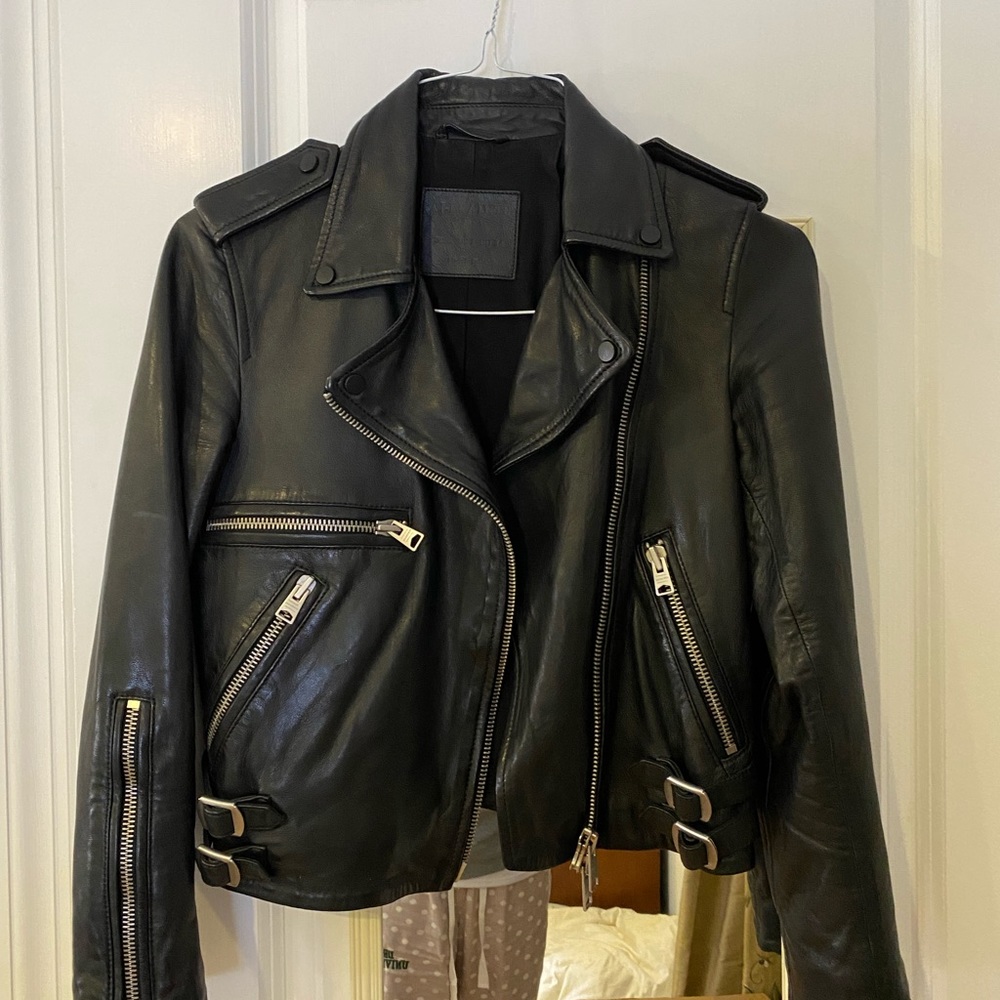 All Saints Leather Jacket